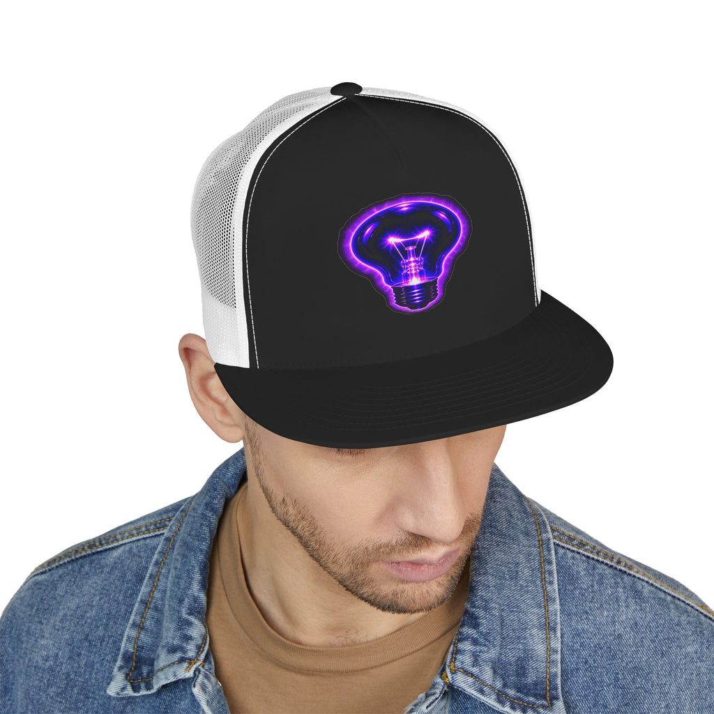 BLACK LIGHT BALLISTIC BULB 5 Panel Trucker Cap