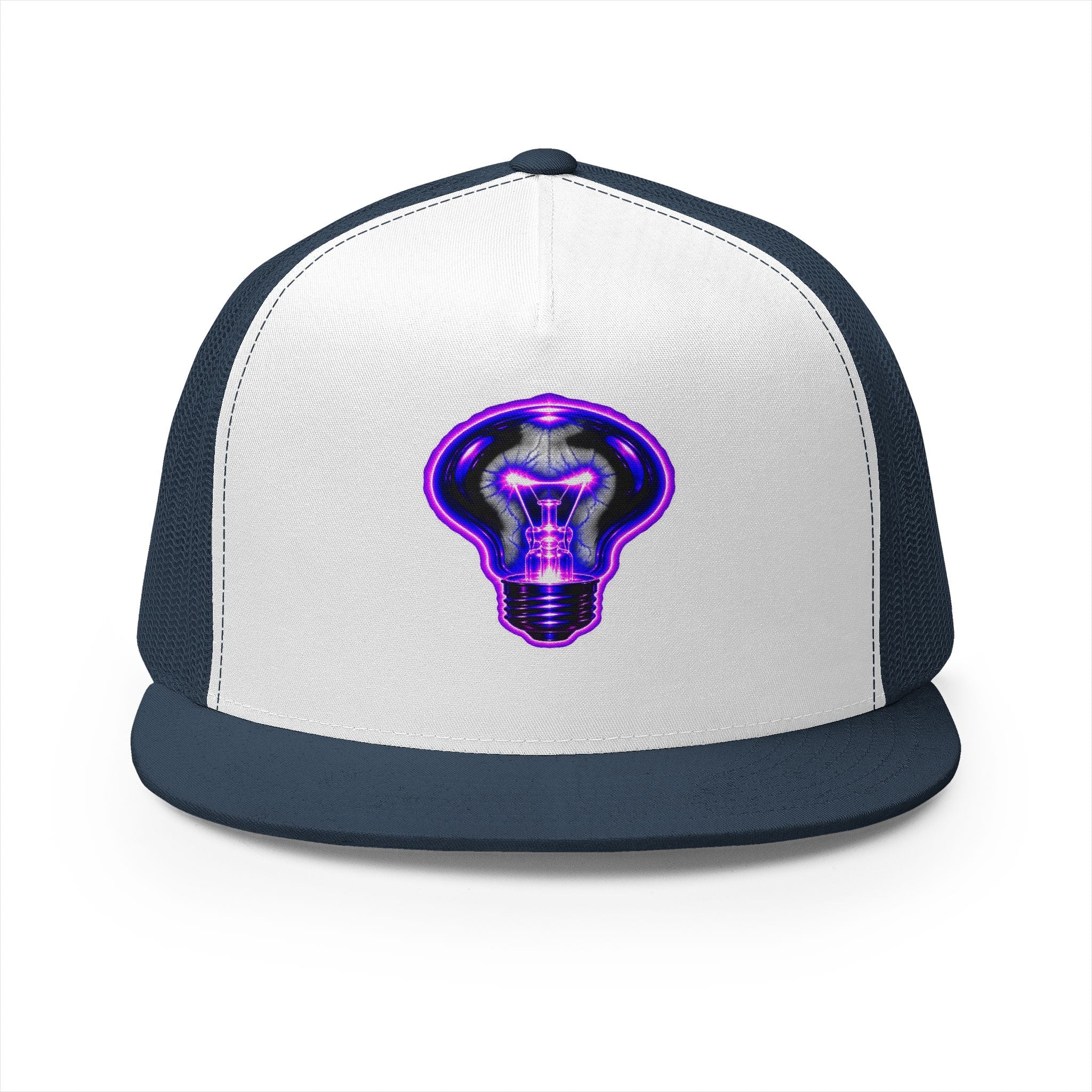 BLACK LIGHT BALLISTIC BULB 5 Panel Trucker Cap (Light Options)