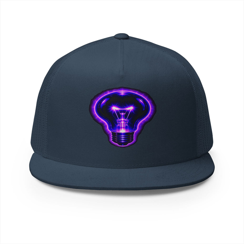 BLACK LIGHT BALLISTIC BULB 5 Panel Trucker Cap