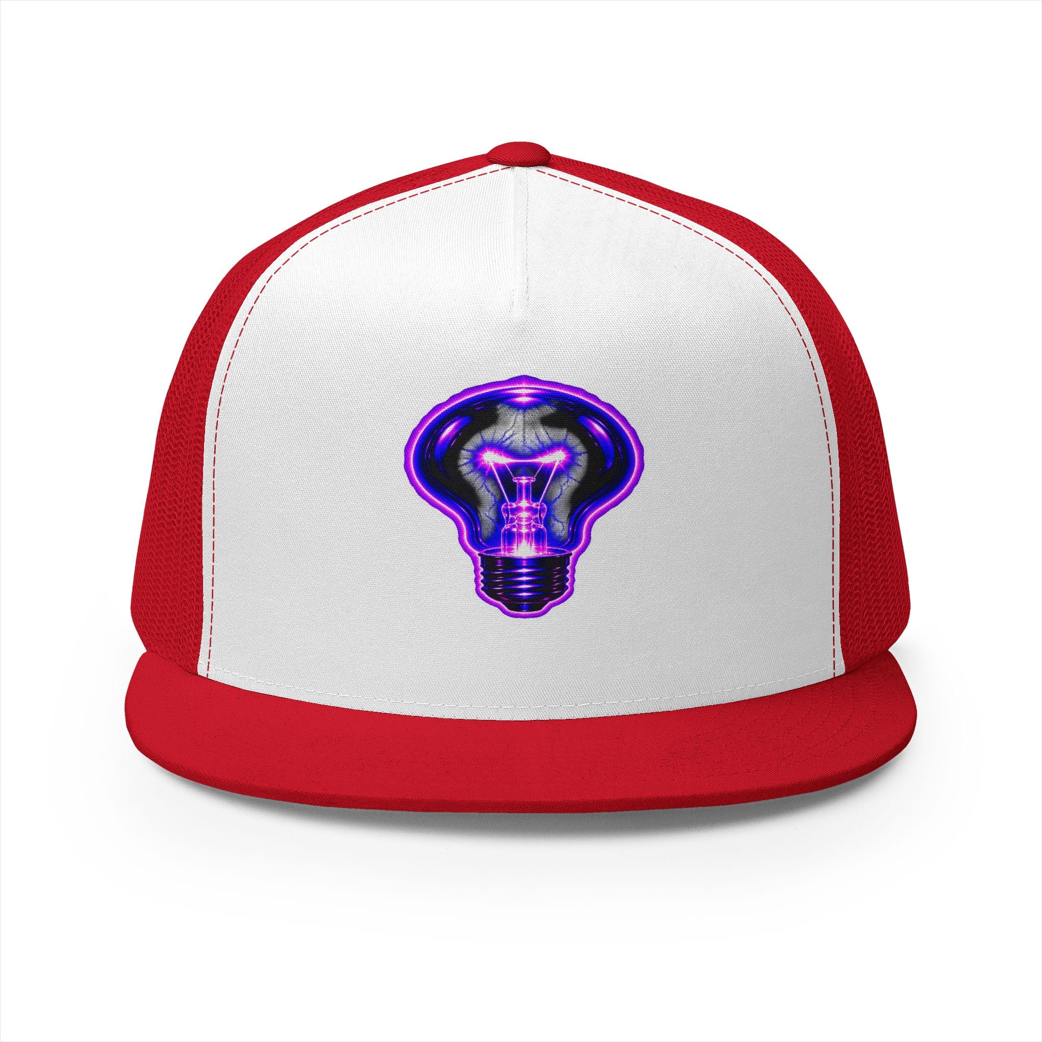 BLACK LIGHT BALLISTIC BULB 5 Panel Trucker Cap (Light Options)