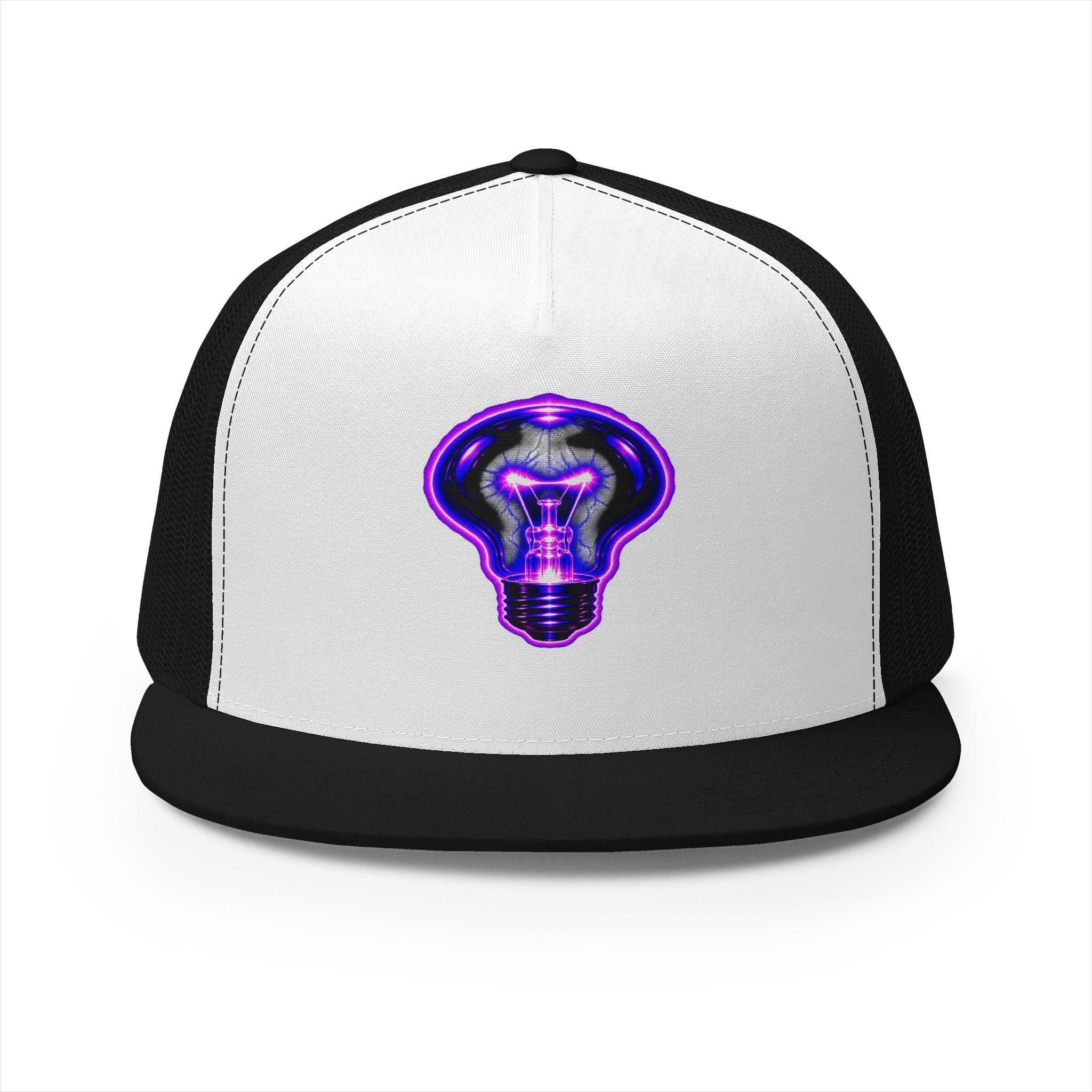 BLACK LIGHT BALLISTIC BULB 5 Panel Trucker Cap (Light Options)
