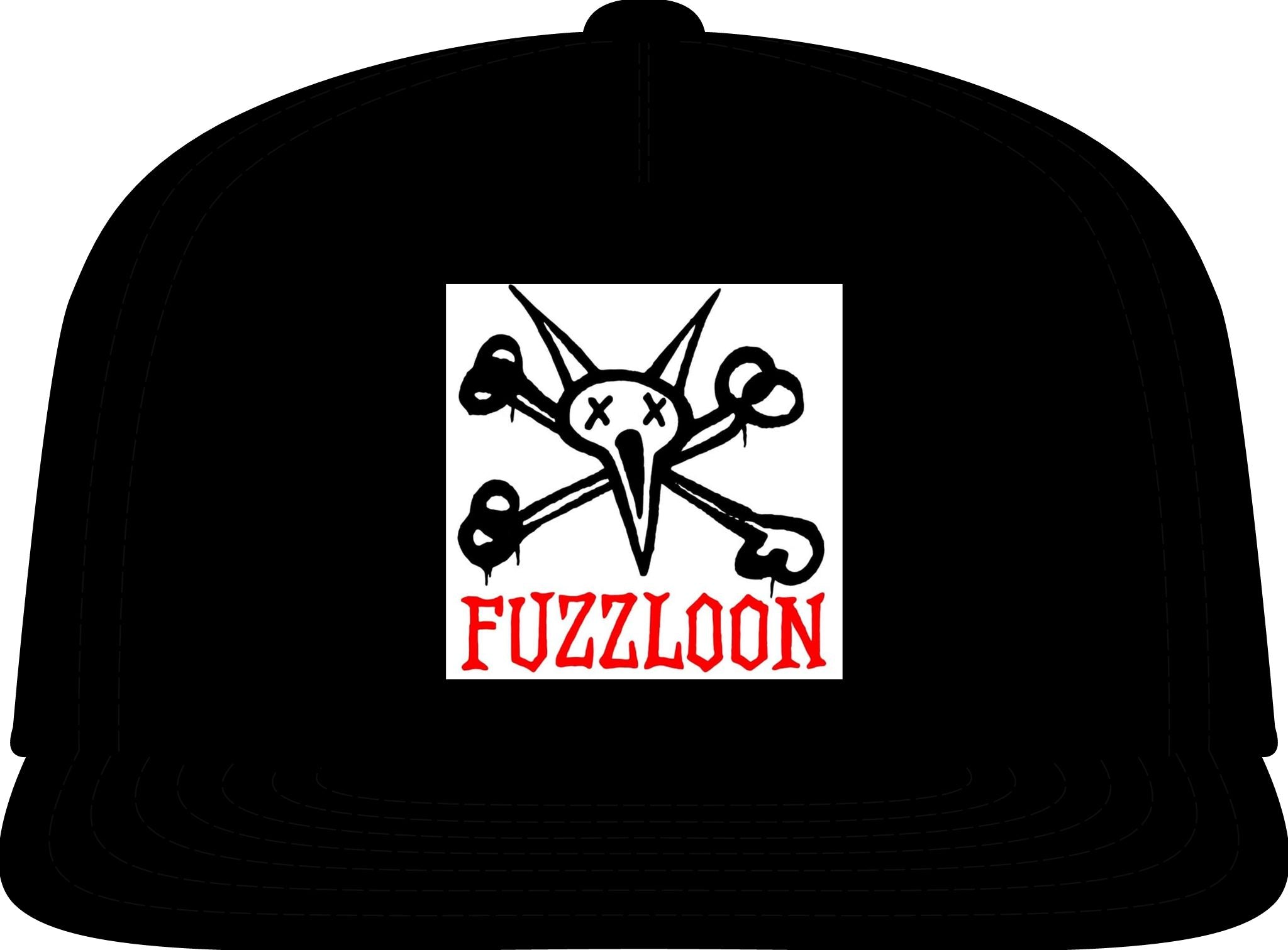 Fuzzloon Skull & CrossBONES Snapback Hat