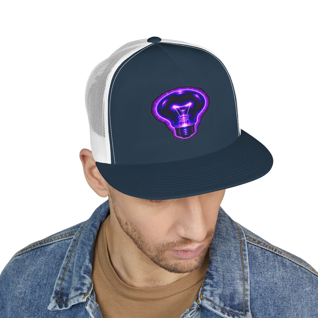 BLACK LIGHT BALLISTIC BULB 5 Panel Trucker Cap