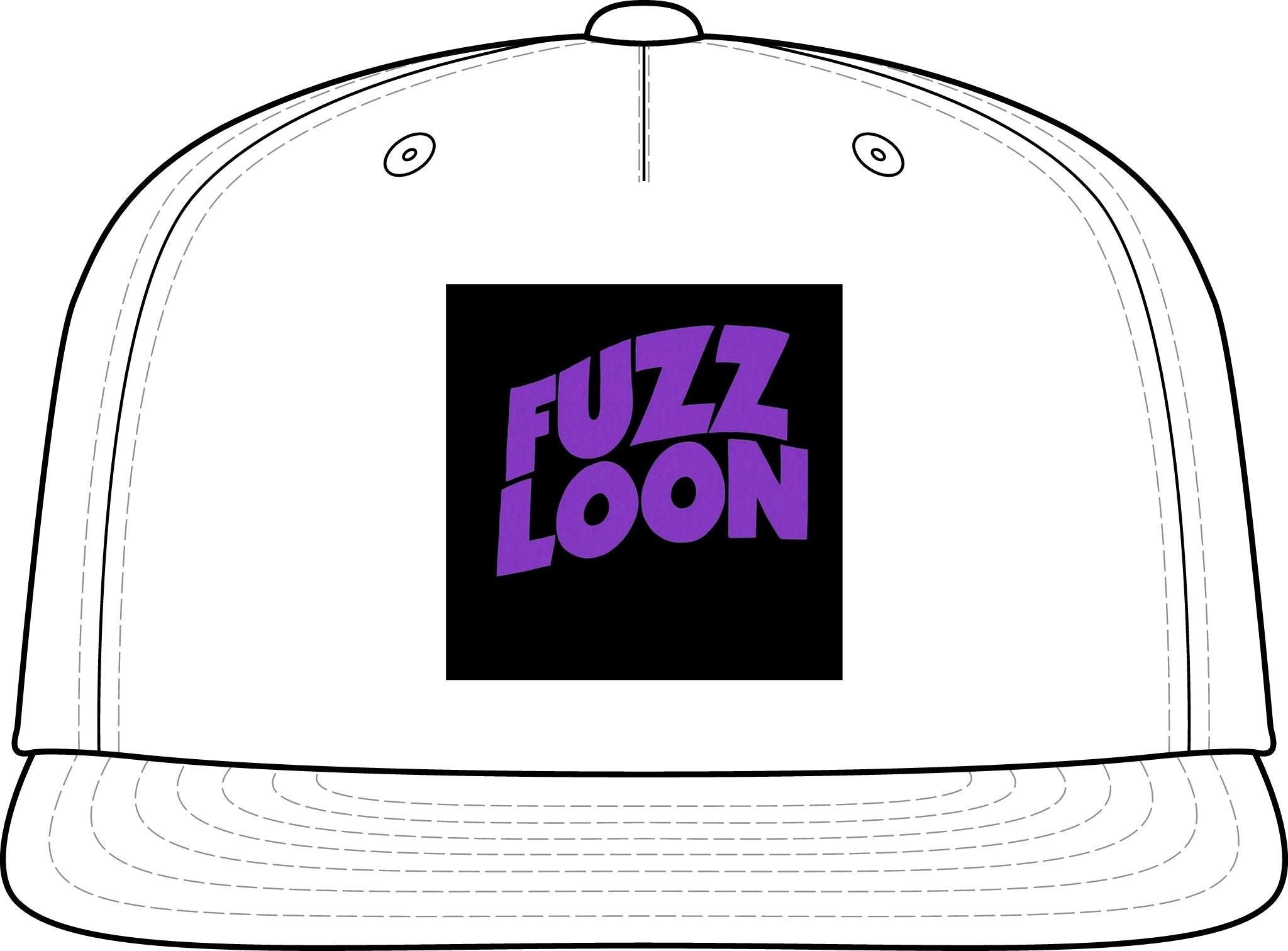 MASTERS OF REALITY CALAMITY FUZZLOON Snapback Cap — Retro Purple Logo Five-Panel Hat