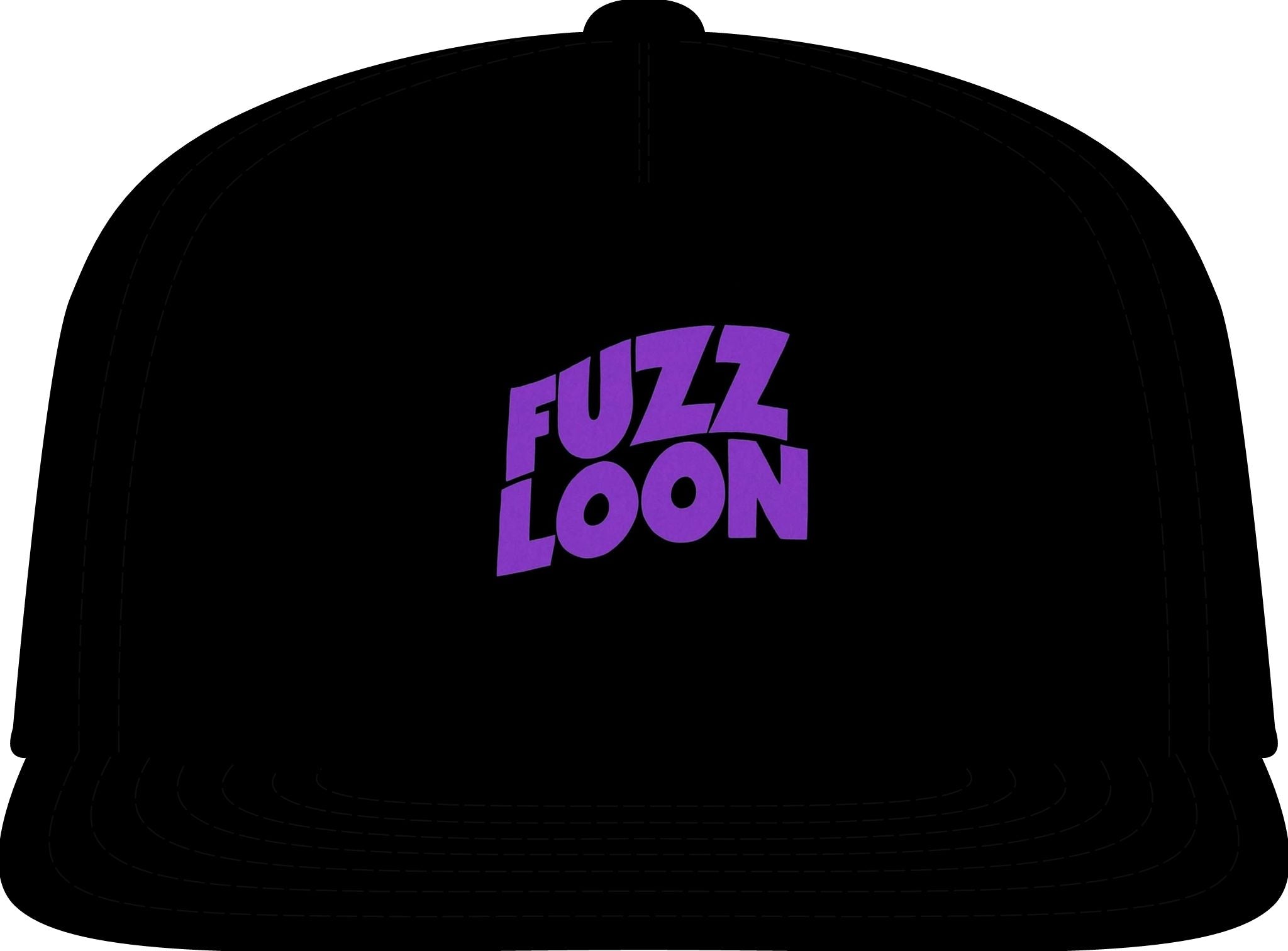 MASTERS OF REALITY CALAMITY FUZZLOON Snapback Cap — Retro Purple Logo Five-Panel Hat
