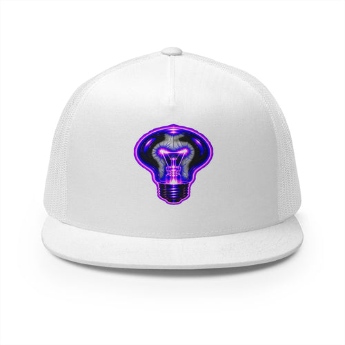 BLACK LIGHT BALLISTIC BULB 5 Panel Trucker Cap (Light Options)