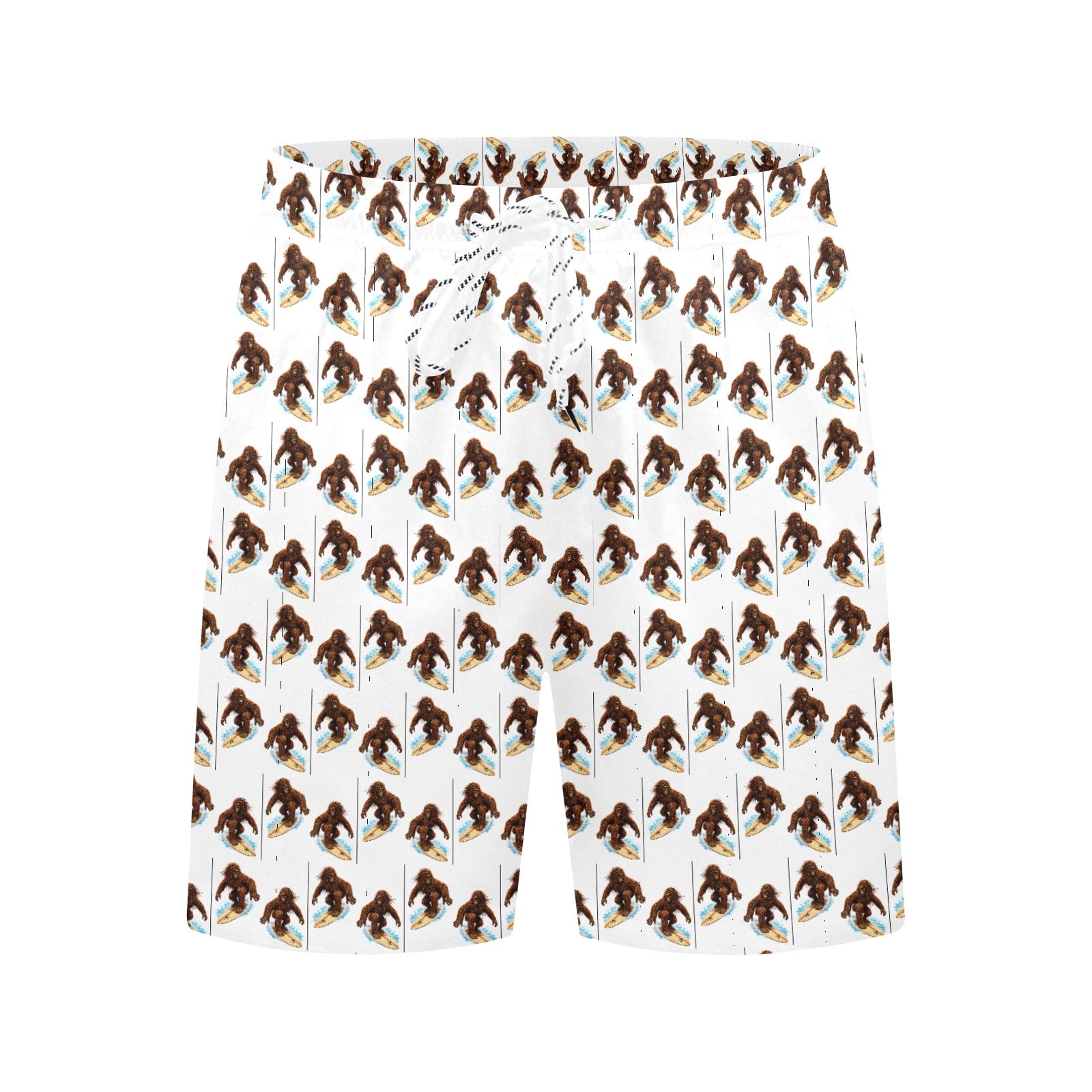 FLORIDA SKUNK APE WET BRAIN Men's Mid-Length Board Shorts