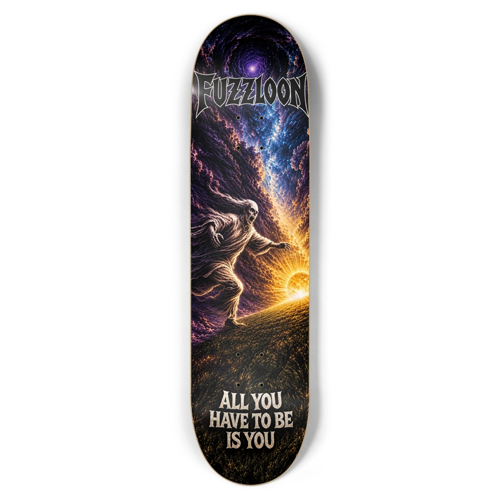 Limited Edition FUZZLOON deck ALL YOU HAVE TO BE IS YOU